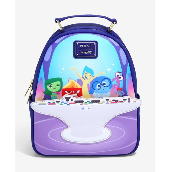 Loungefly Disney Pixar Inside Out Headquarters Control Panel Mini Backpack